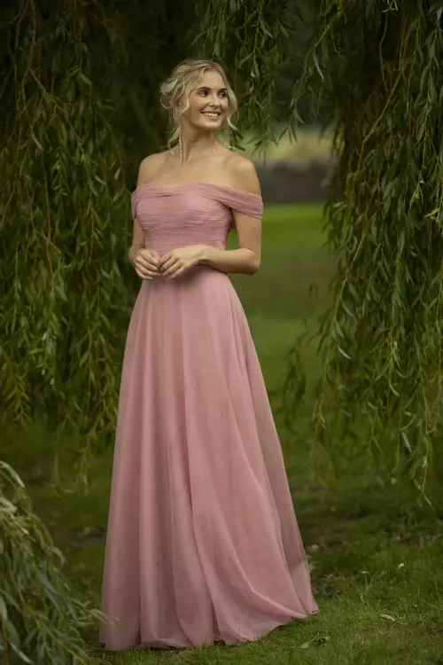 Off the shoulder floaty dress top